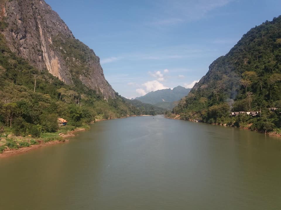 View from Nong Khiaw bridge.