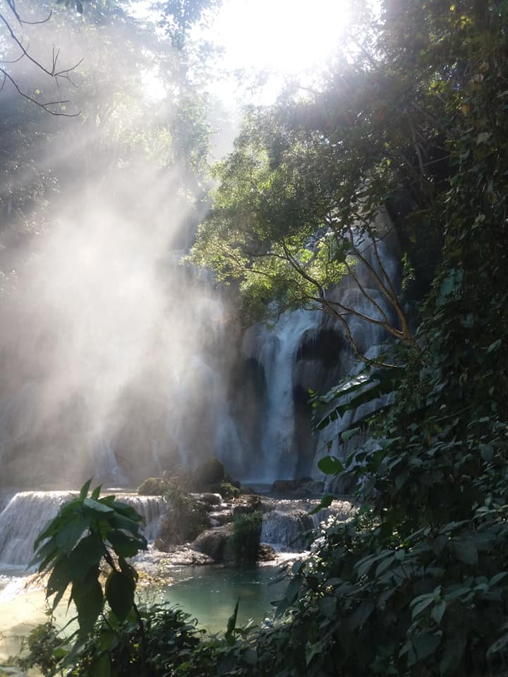 Kuangse Waterfall