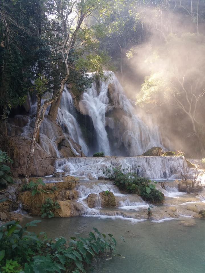 Kuangse Waterfall