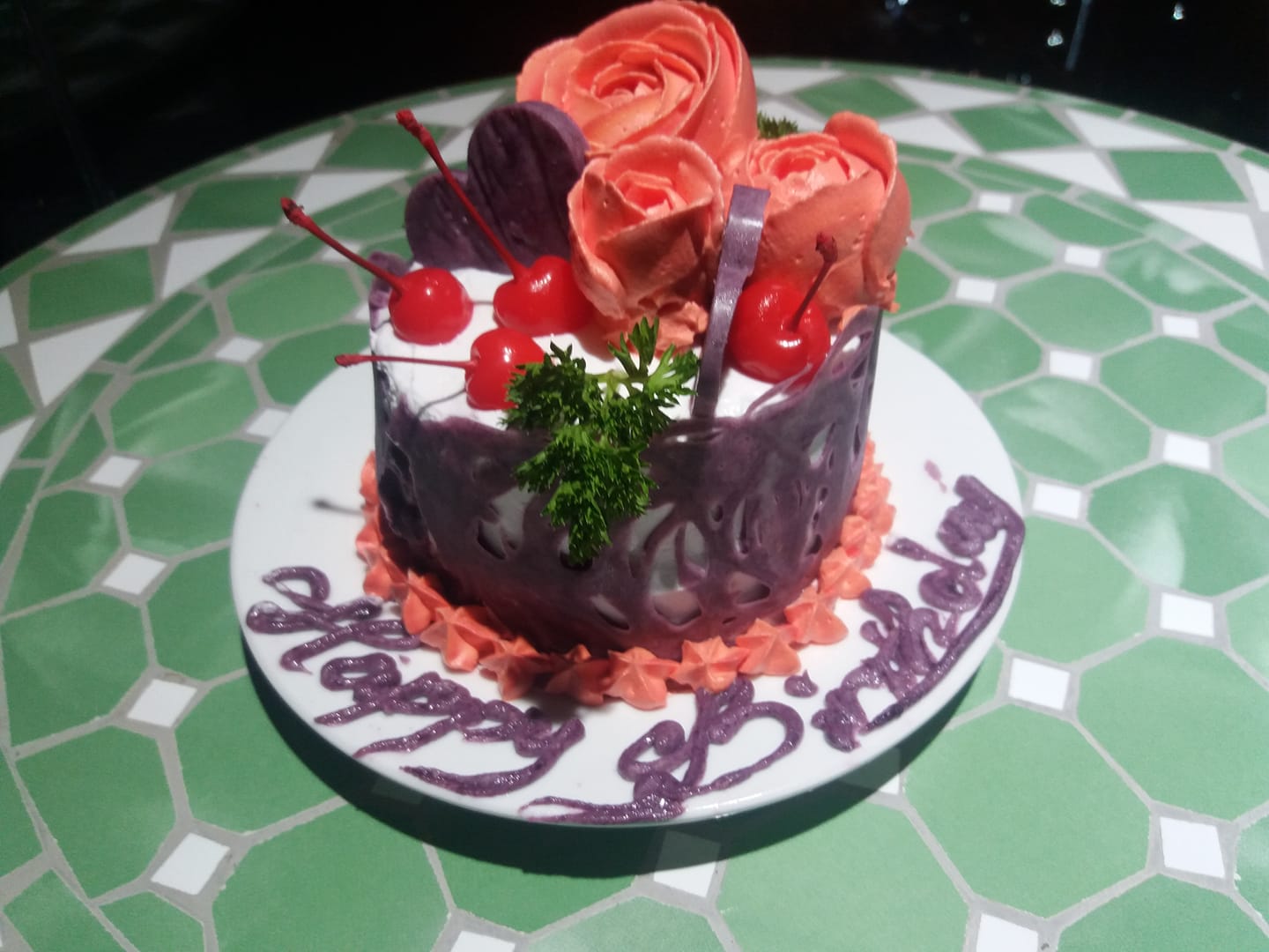 Birthday cake for Joanna.
