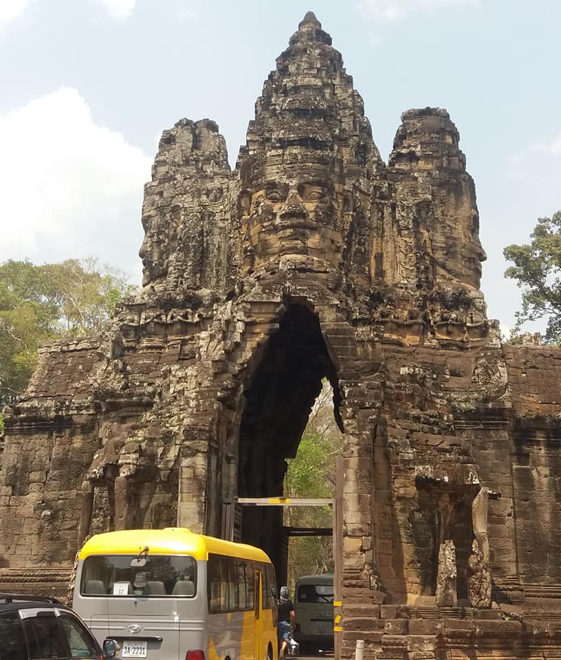 Entrance to Angkor Thom.