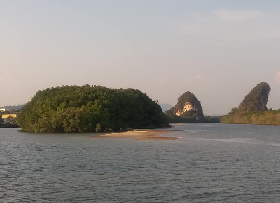 Krabi river.