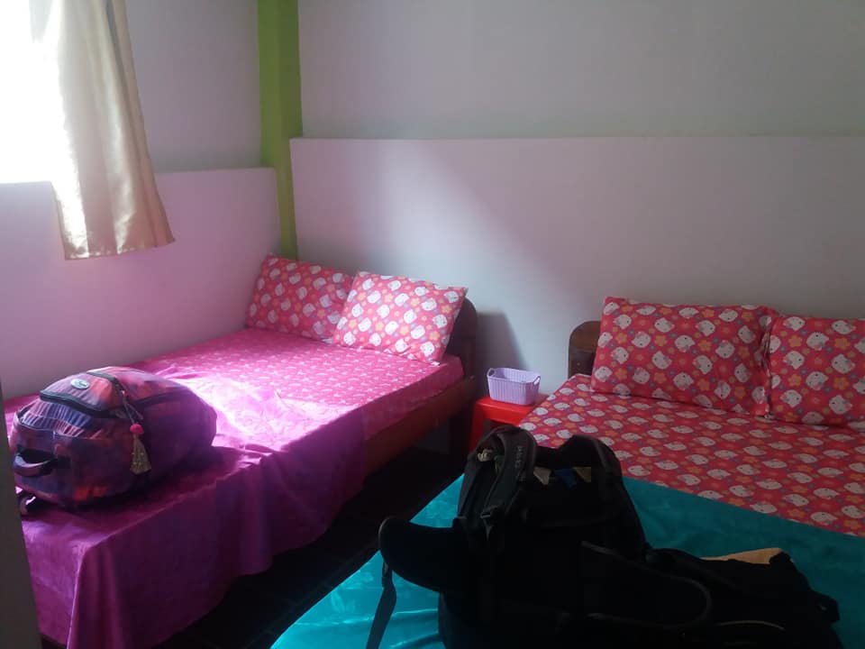Odd bedding in Villa Koh Rong.