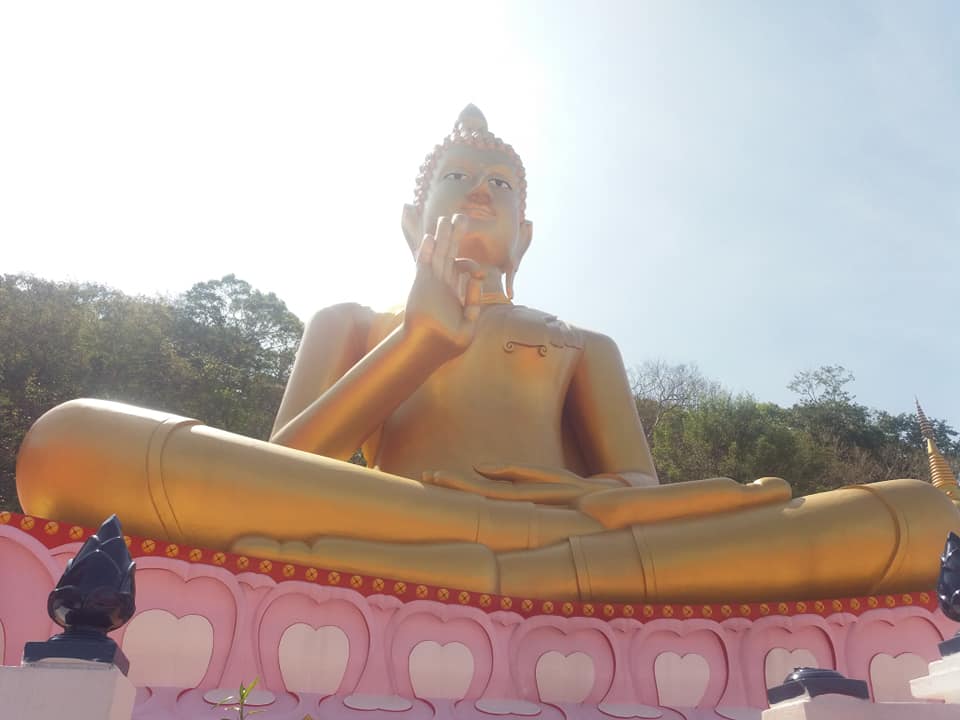 Buddha at Wat Khao Rang Samakkhitham.