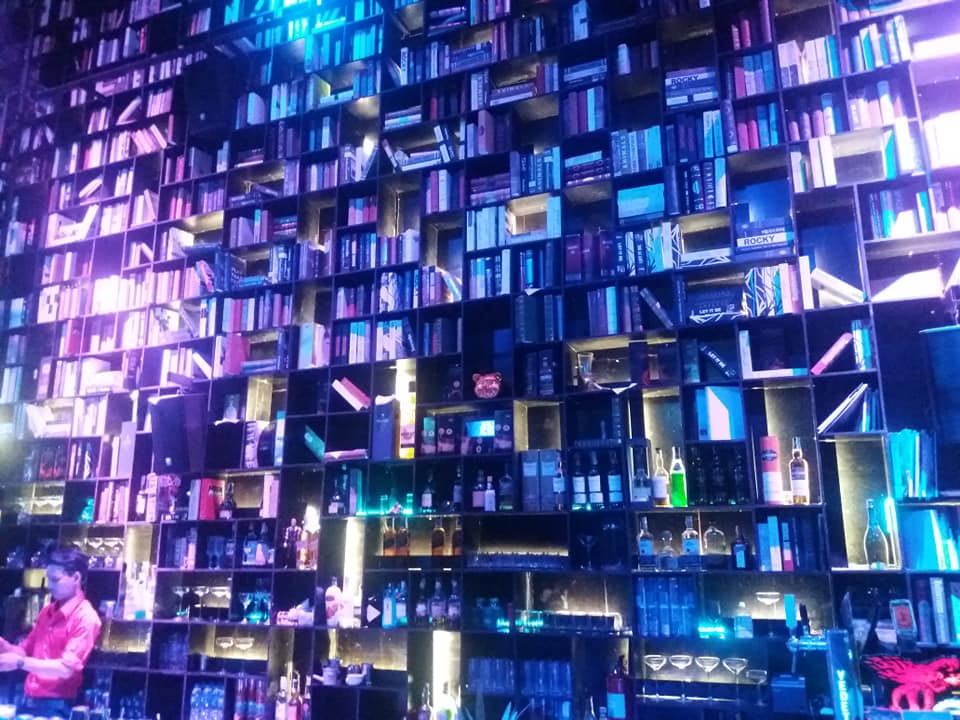 Inside the Library Bar, Phuket Town.
