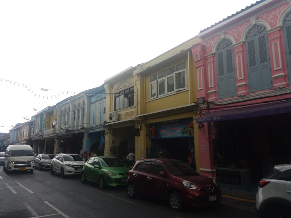 Thalang Road in Phuket Town.