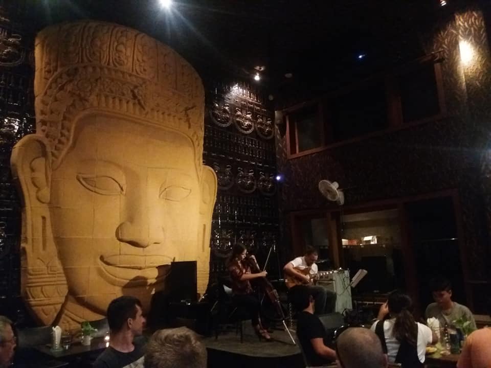 Live music at The Soul Kitchen, Siem Reap.