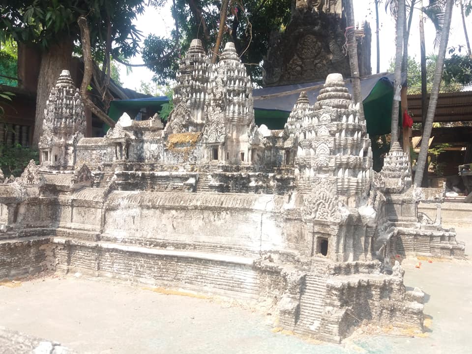 Incredible miniature replicas of Angkor's temples.