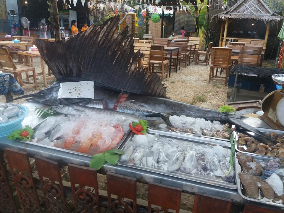 Fish restaurant in Koh Mook.